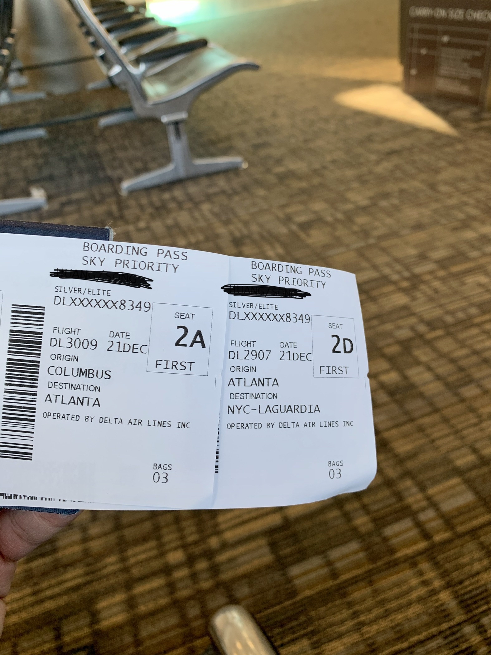 CMH-ATL-LGA Report