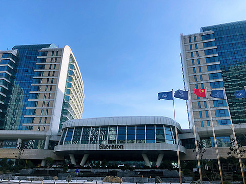 坐览唐岛落日绝美海景---青岛黄岛泰成喜来登