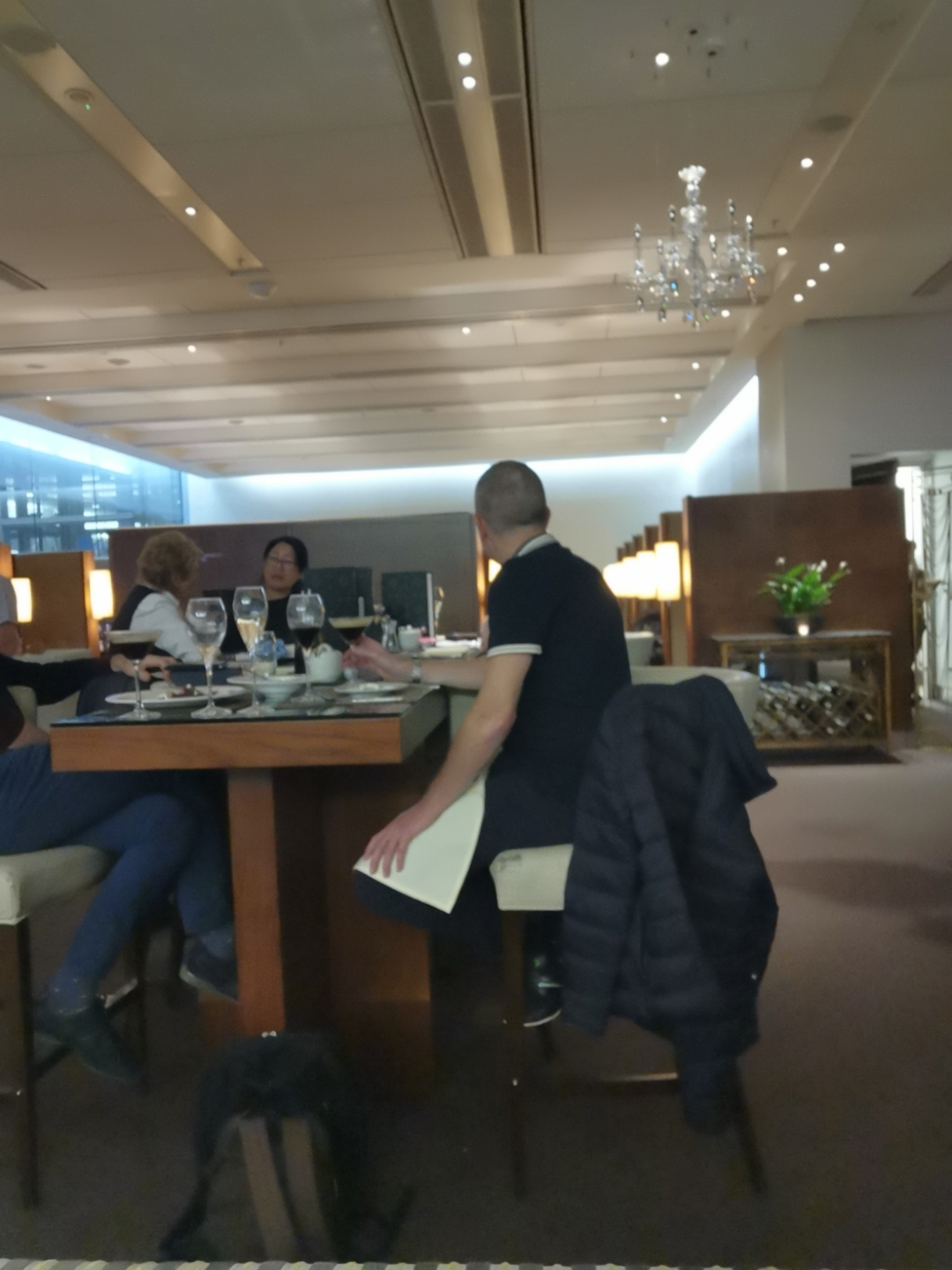 ֮BA ׶ϣ˹T5 first class lounge