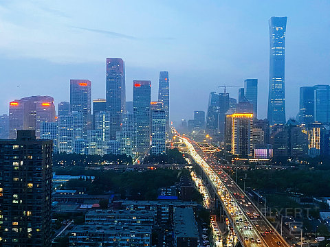 北京富力万丽半价行政套体验——震撼国贸景！
