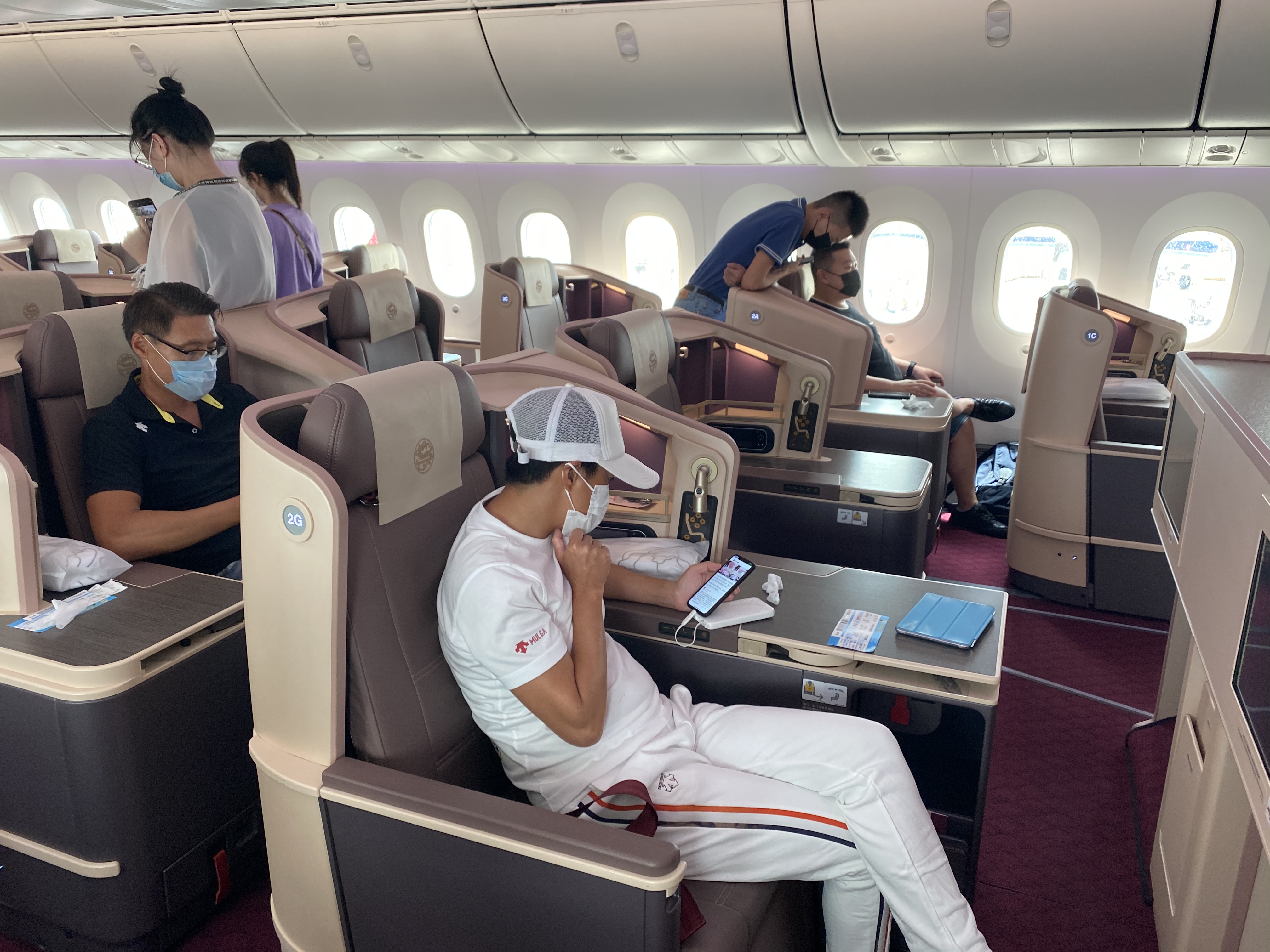 上海航空公务舱体验图片