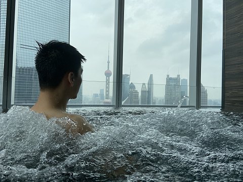 浦东丽晶酒店庆生记