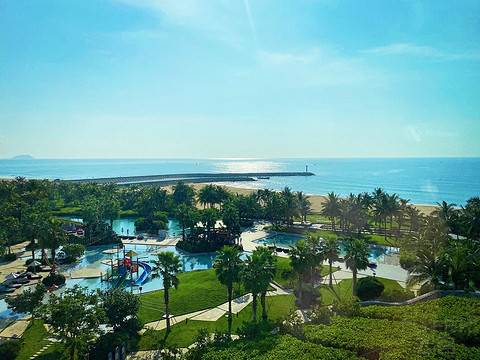 岛上生活：香水湾万豪顶楼套房～看海景还是很棒的