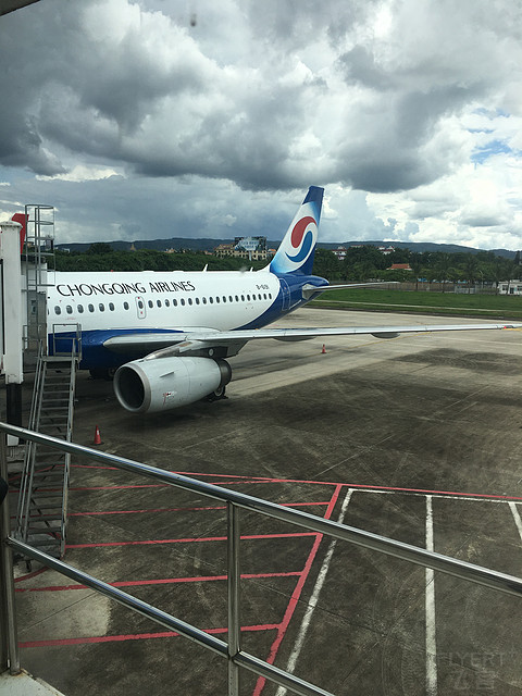 打卡又一航司，体验重庆航空的A319