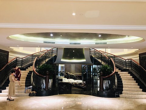 打卡江疏影同款，在上海瑞金洲际酒店欧式别墅建筑群内探秘！附四家酒店鲜肉月饼测评！