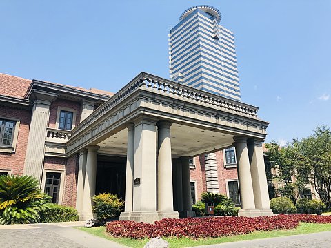 打卡江疏影同款，在上海瑞金洲际酒店欧式别墅建筑群内探秘！附四家酒店鲜肉月饼测评！