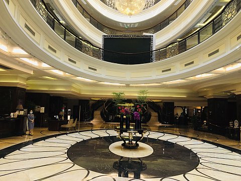 打卡江疏影同款，在上海瑞金洲际酒店欧式别墅建筑群内探秘！附四家酒店鲜肉月饼测评！