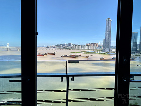 无敌露台澳门景观——珠海华发喜来登酒店行政海景露台套房