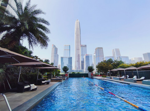 【狮王落座CBD，亲切，尊崇，人心怡】深圳：丽思卡尔顿酒店园景豪华房入住体验