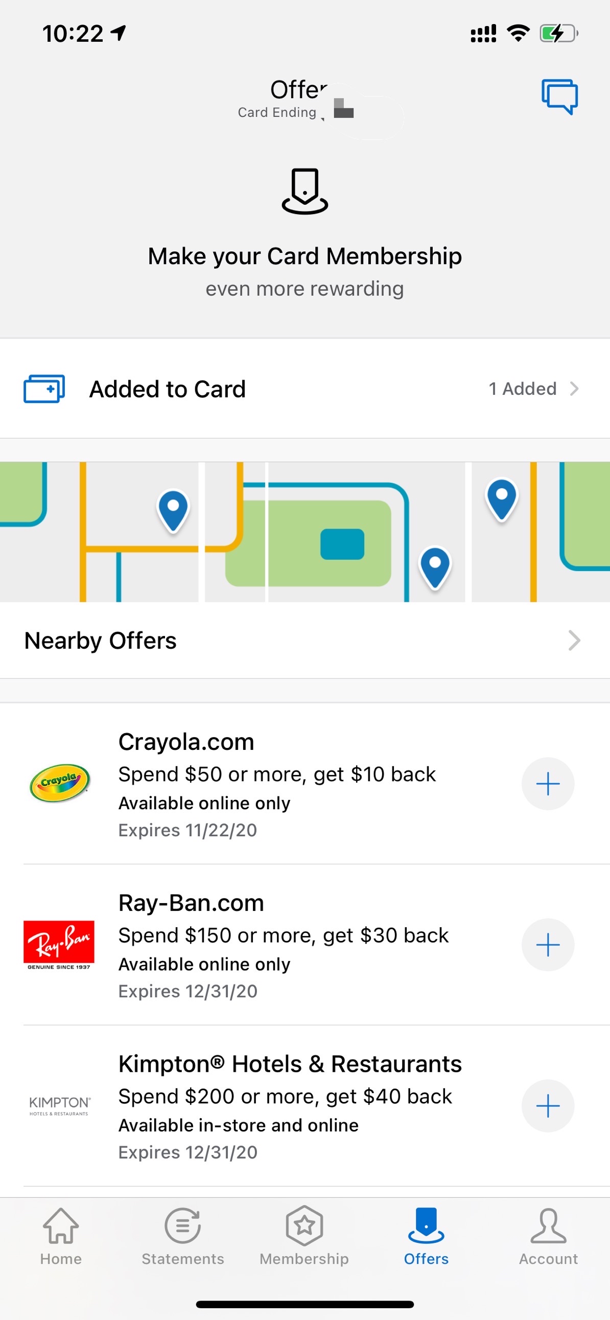 Amex US App