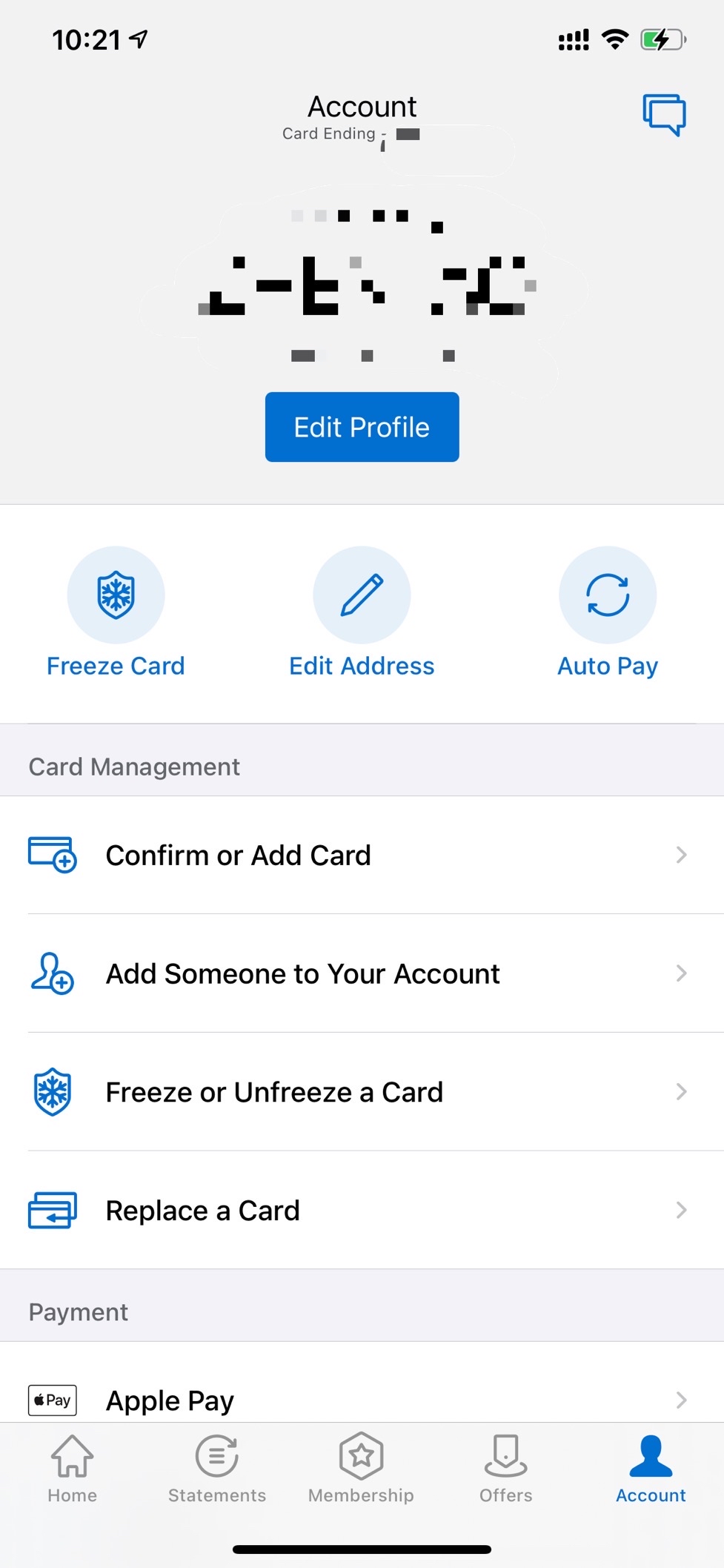 Amex US App