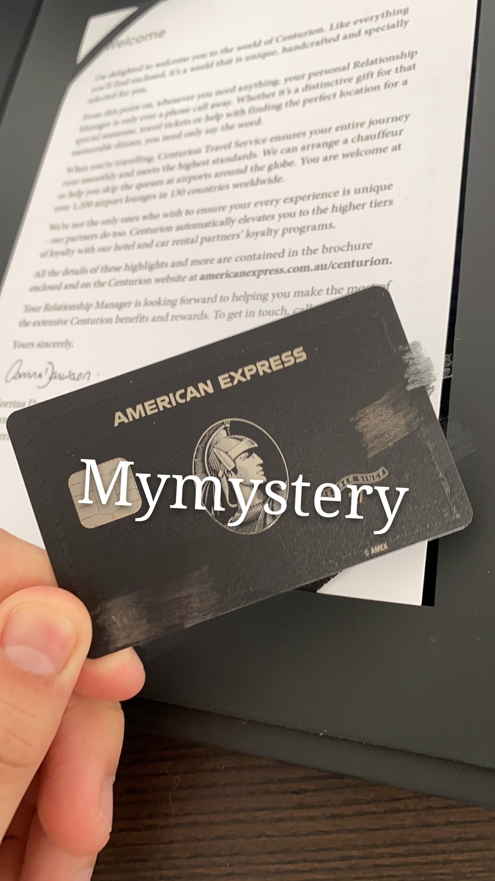 Amex centurion ͨڿ