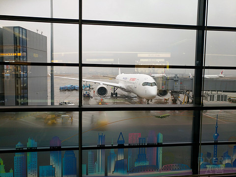 【新年二飞】上海航空波音789 FM9303 沪广线 PVG-CAN 经济舱飞行体验（浦东S1卫星厅）