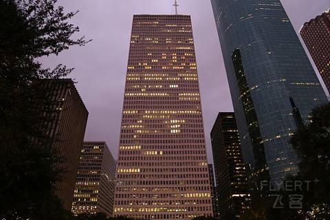 Texas--Houston Downtown at Night (6).JPG