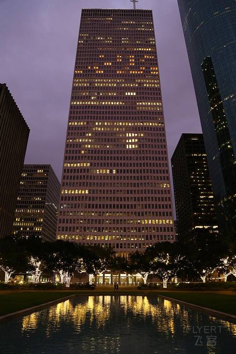 Texas--Houston Downtown at Night (7).JPG