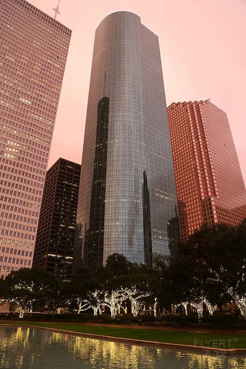 Texas--Houston Downtown at Night (3).JPG