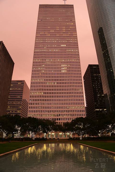 Texas--Houston Downtown at Night (2).JPG