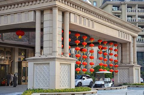 冬日的海——记青岛金沙滩希尔顿酒店