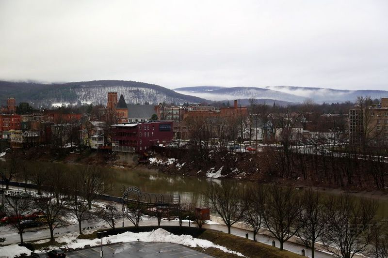 Binghamton--Doubletree by Hilton Binghamton Guestroom View (2).JPG