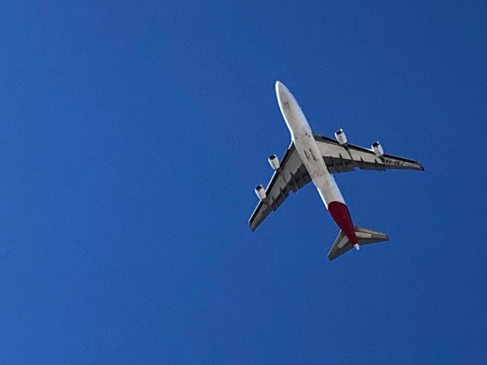 Qantas B747-400 Special Flight