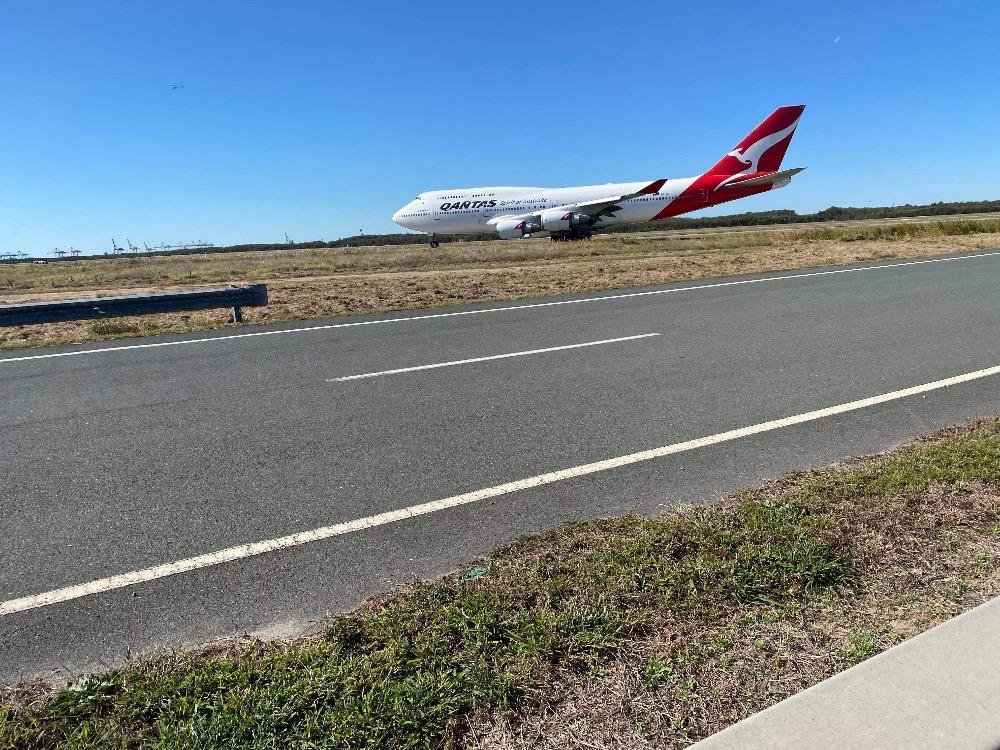 Qantas B747-400 Special Flight