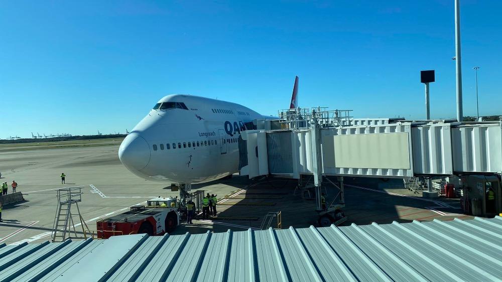 Qantas B747-400 Special Flight