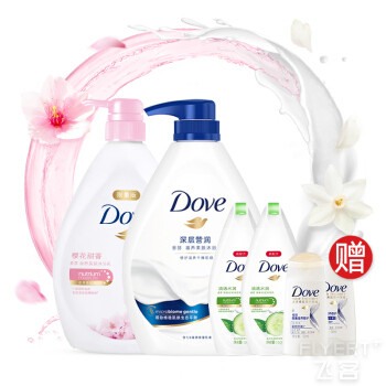 (DOVE)ԡ¶װ 1000g+ӣ1000g͸190mlx2+ϴװ50mlx2(