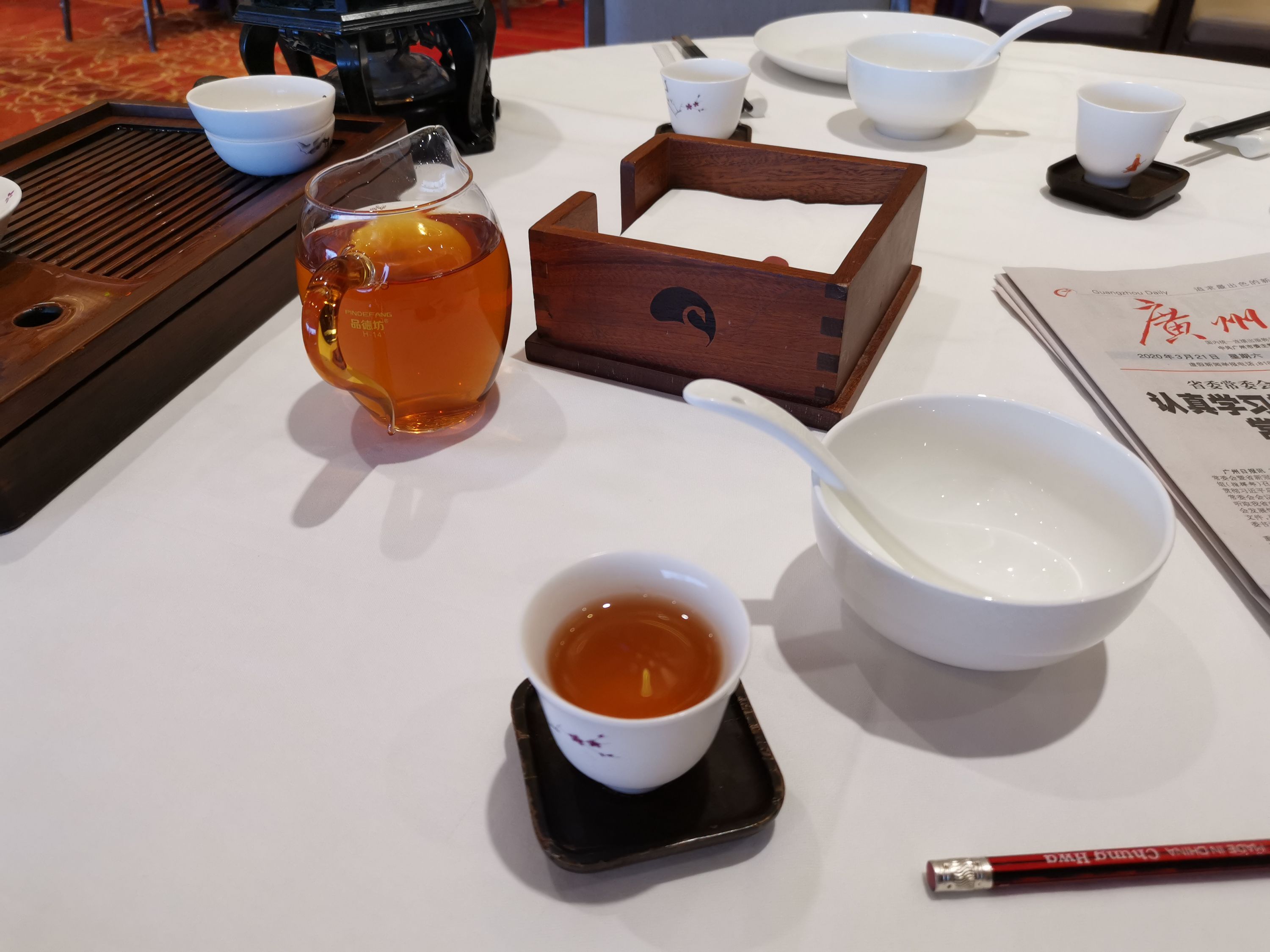 金秋畅游每个老广心里都有一座白天鹅广州白天鹅宾馆宏图府餐厅早茶