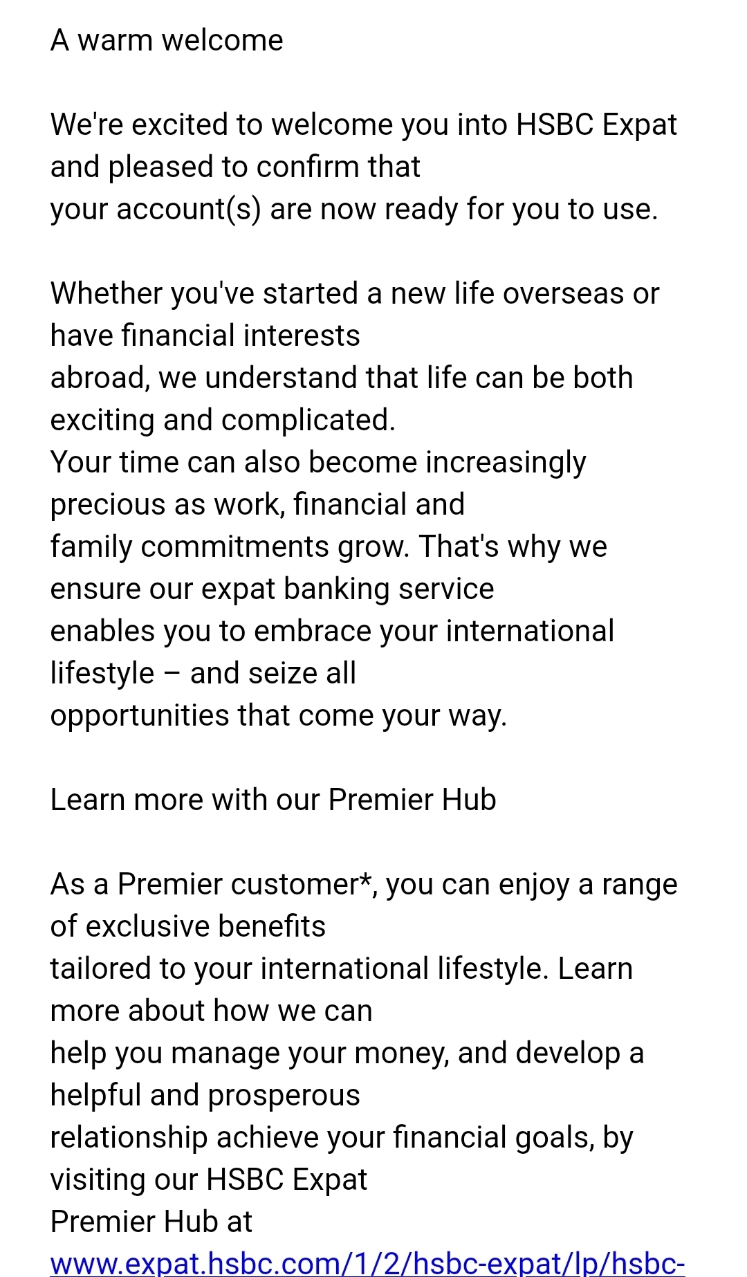 hsbc expat