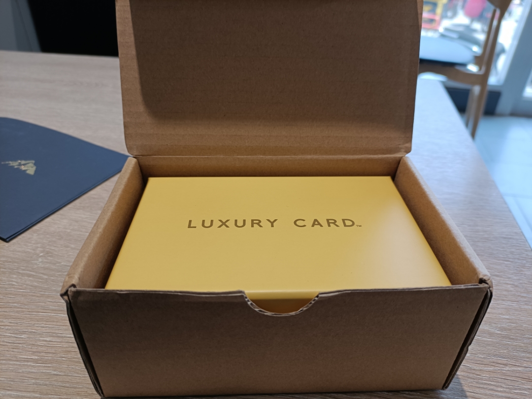LUXURY CARD 24k 𿨿
