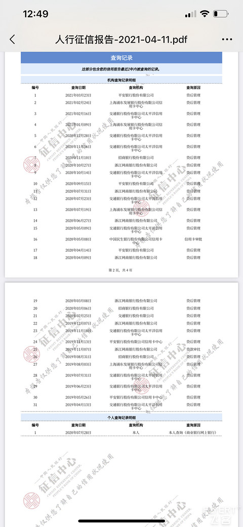 交通银行每个月都拉我征信这合理吗