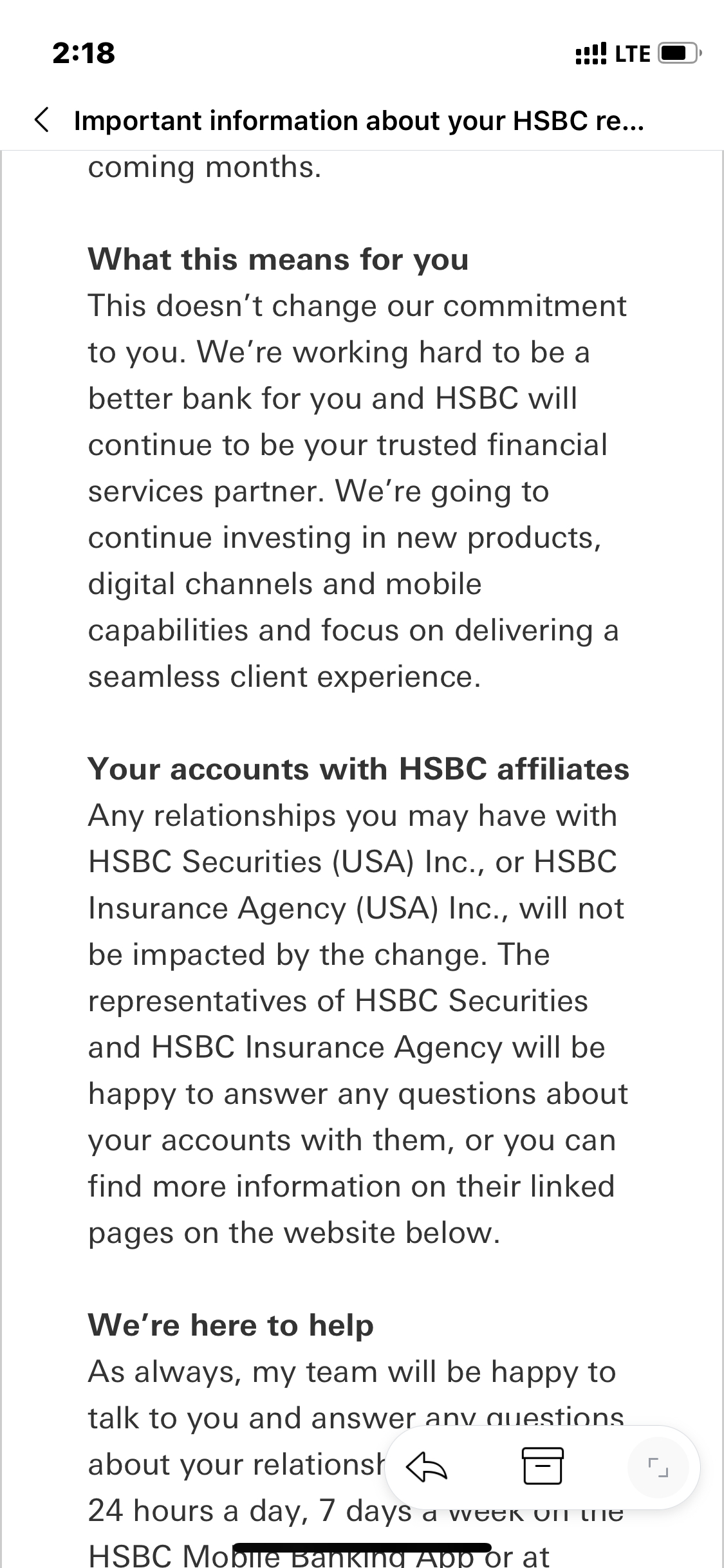 HSBC USA ˳ۘI