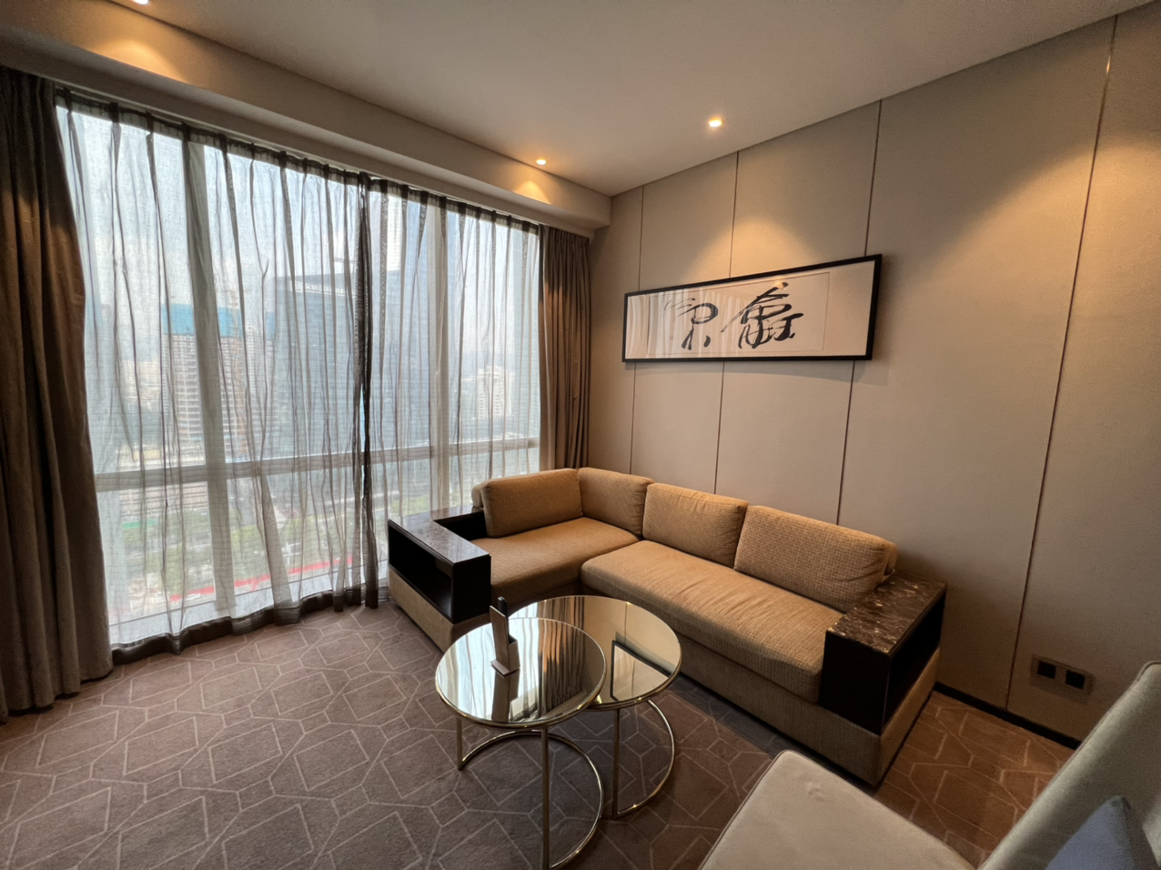 Hilton Shenzhen Futianڴлϣٸ߼/King Premier One Bedroom Suite