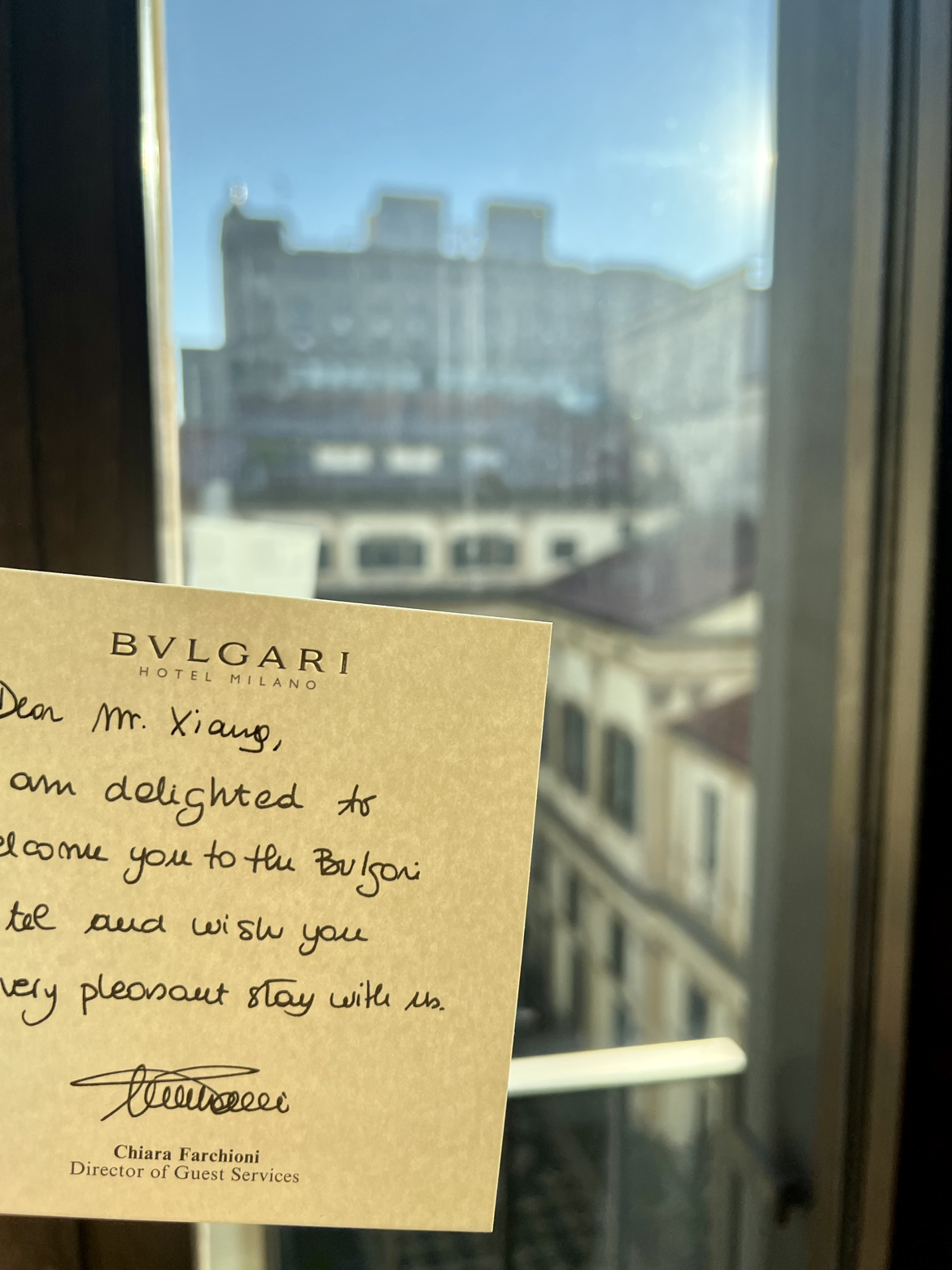 ʽ ҫ🇮🇹
Ciao Bulgari Hotel Milano