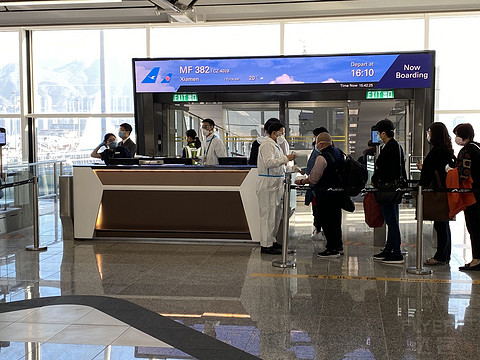 疫情期间的陆港线 厦航MF382 香港-厦门 检疫记