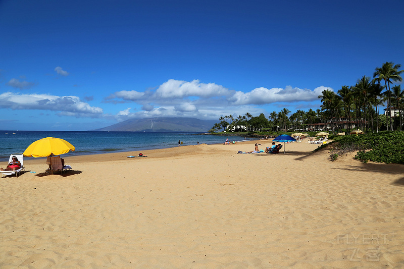 Maui--Grand Wailea a Waldorf Astoria Resort Beach and Beach Sunset (1).JPG