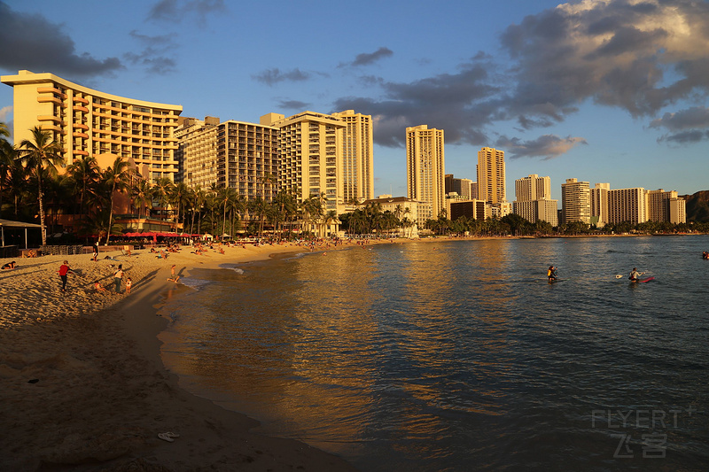 Oahu--The Royal Hawaiian a Luxury  Collection Resort Beach Sunset (15).JPG