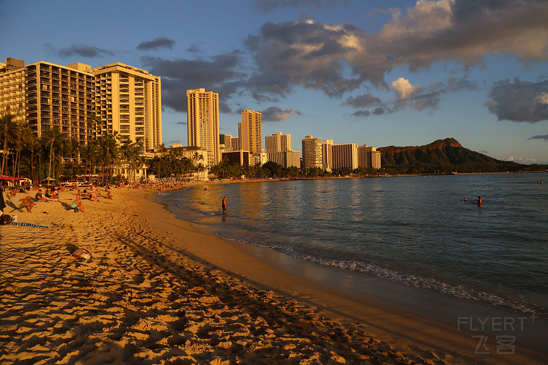 Oahu--The Royal Hawaiian a Luxury  Collection Resort Beach Sunset (16).JPG