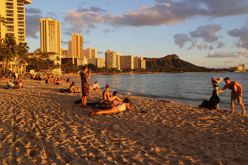 Oahu--The Royal Hawaiian a Luxury  Collection Resort Beach Sunset (19).JPG