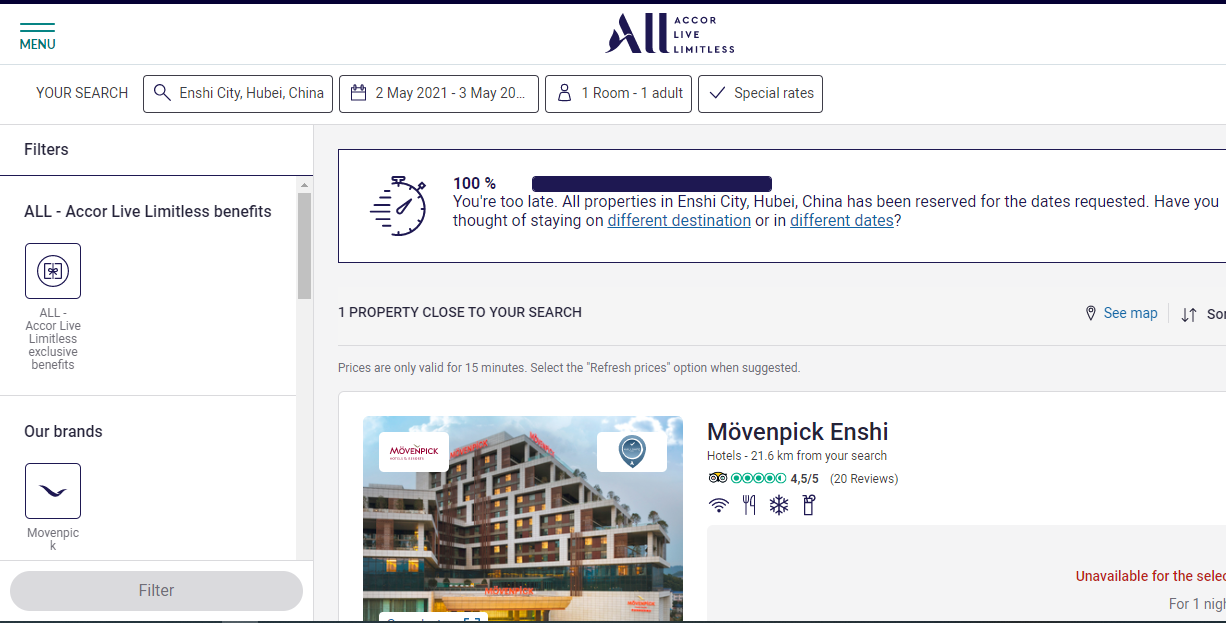 Mövenpick Enshi ʩ߹ٷ