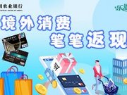 [已过期] 农行xVisa信用卡，境外消费最高返200美元！