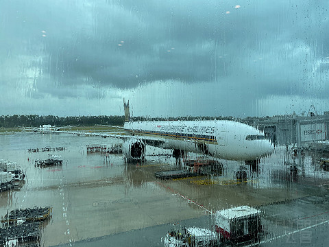 #虎年新春行# 新加坡航空777商务舱