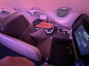 SQ423 BOM-SIN 新航A380公务舱
