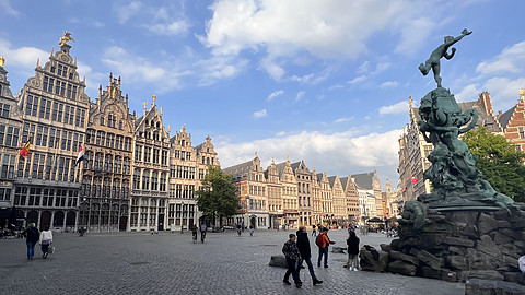 秀丽春光｜比利时安特卫普老城希尔顿酒店及城市旅游报告 Old Town Hilton Antwerp