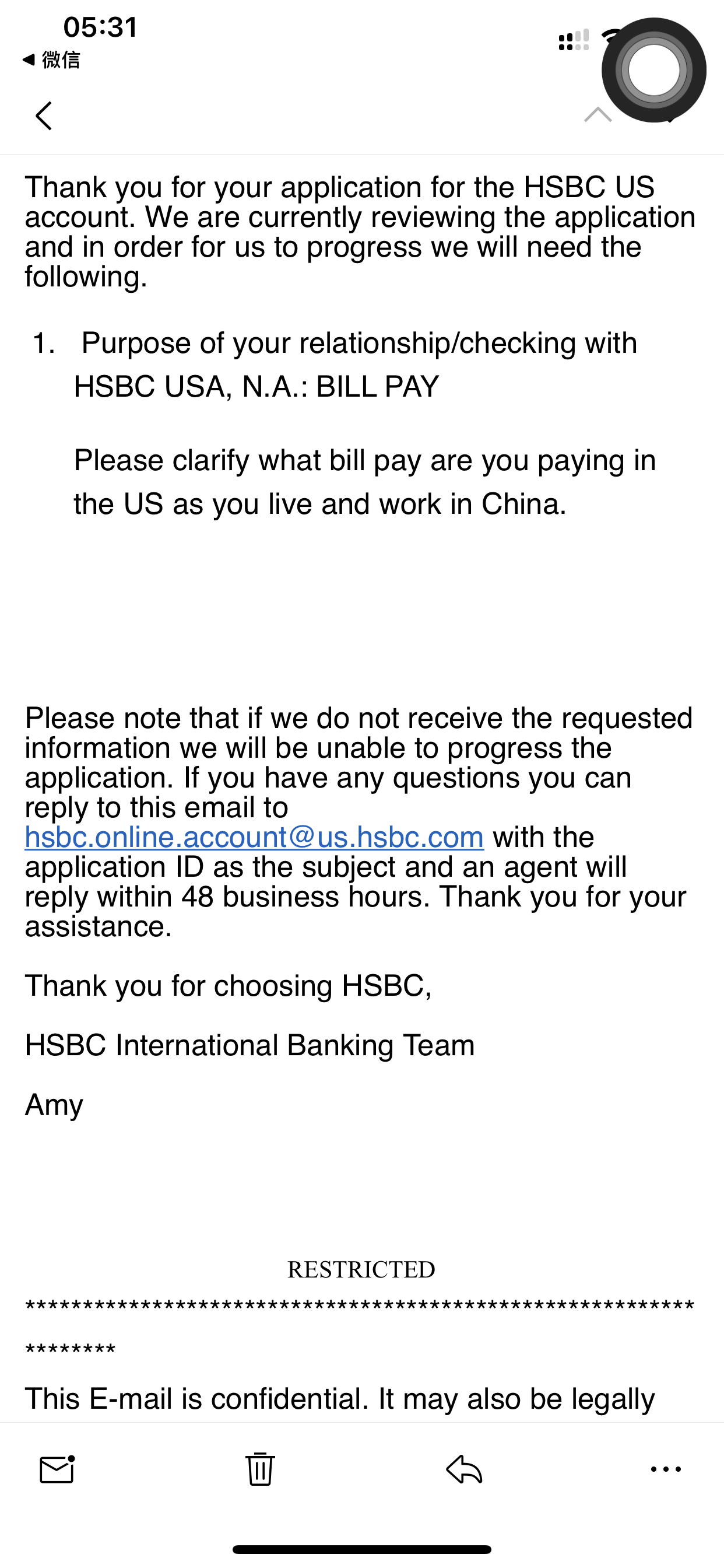 Please clarify what bill pay are you paying in the US as you live and work......