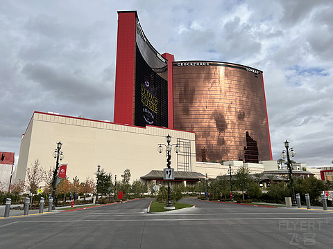 拉斯维加斯希尔顿酒店Las Vegas Hilton at Resorts World，赌城大道景观大床房体验