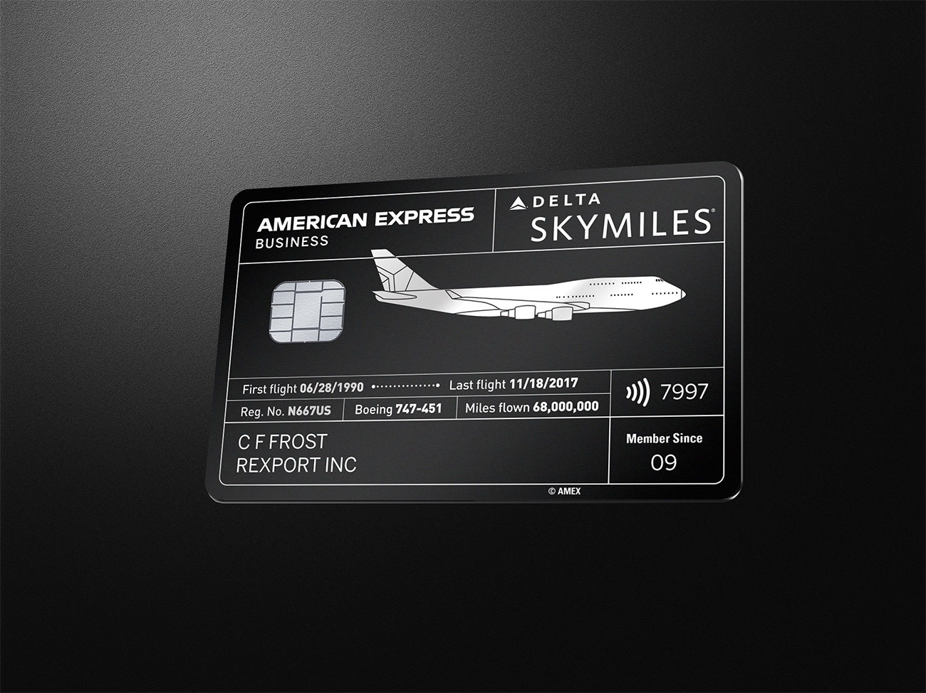AMEX Delta 747濨