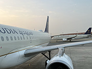 沙特航空SAUDIA阿姆斯特丹-吉达-迪拜商务舱