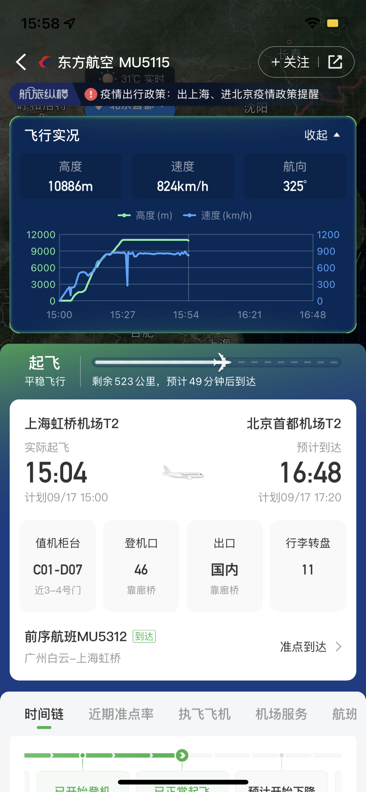 MU5115  SHA-PEK
