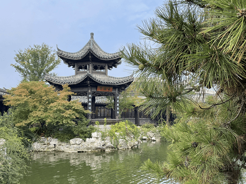 #金秋送里#盐渎之地，革命之城（二）硬件绝摆，软件拉垮的盐城大纵湖东晋水城开元度假酒店
